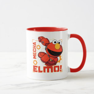 Sesame Street Mecha Builders Elmo Design Mugg