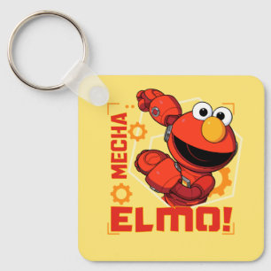 Sesame Street Mecha Builders Elmo Design Nyckelring