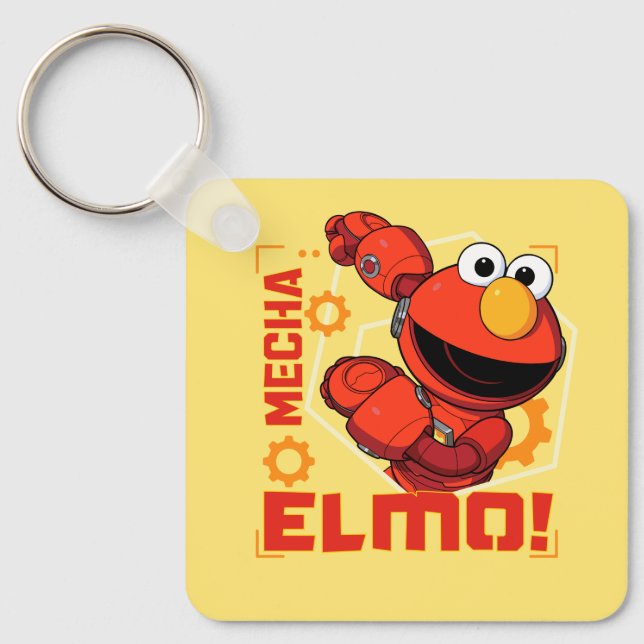 Sesame Street | Mecha Builders Elmo Design Nyckelring (Framsida)