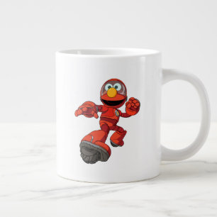 Sesame Street Mecha Builders Elmo In Action Jumbo Mugg