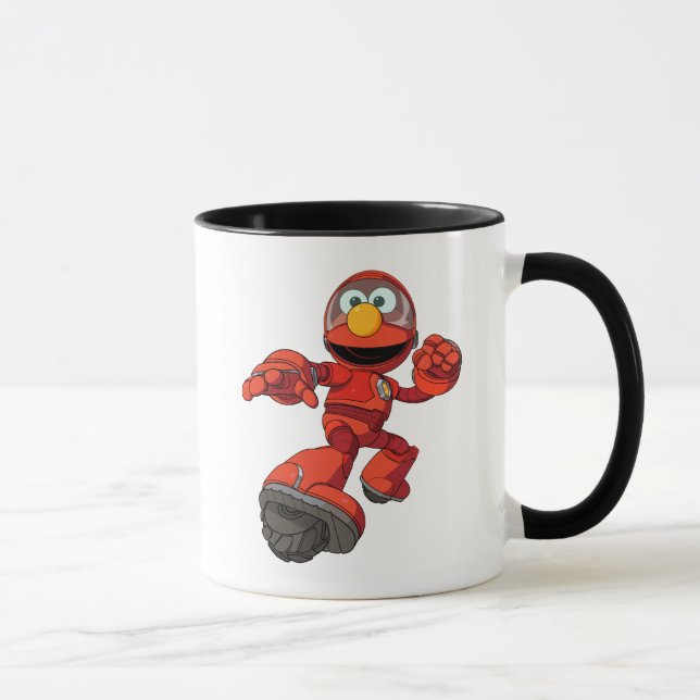 Sesame Street | Mecha Builders Elmo In Action Mugg (Höger)