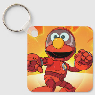Sesame Street Mecha Builders Elmo In Action Nyckelring