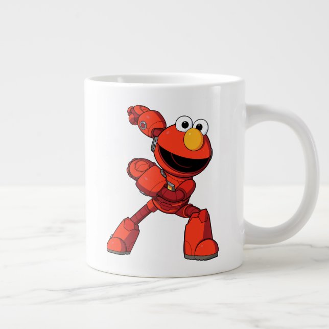Sesame Street | Mecha Builders Elmo Jumbo Mugg (Höger)