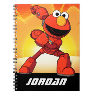Sesame Street Mecha Builders Elmo Lägg till Na Anteckningsbok