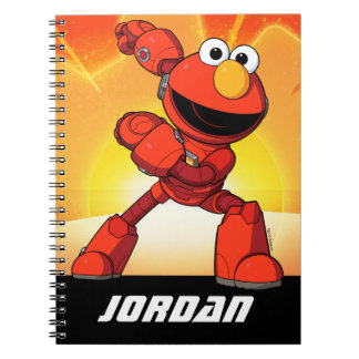 Sesame Street | Mecha Builders Elmo | Lägg till Na Anteckningsbok