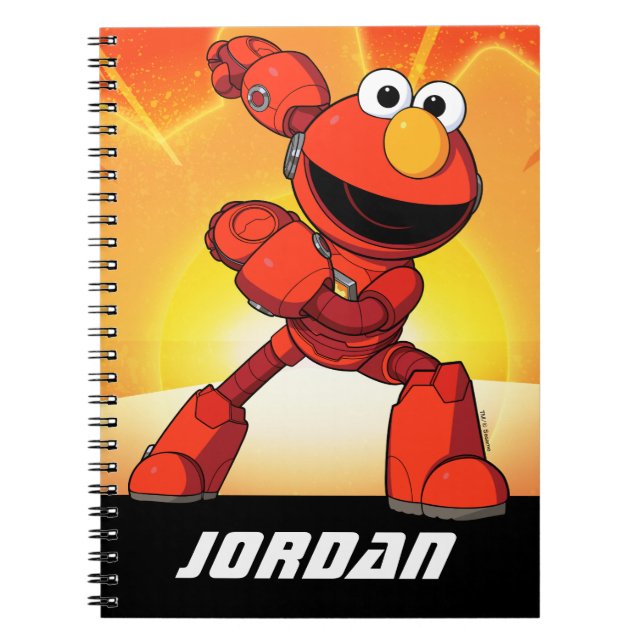 Sesame Street | Mecha Builders Elmo | Lägg till Na Anteckningsbok (Framsidan)