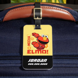Sesame Street Mecha Builders Elmo Lägg till Na Bagagebricka