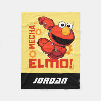 Sesame Street | Mecha Builders Elmo | Lägg till Na Fleecefilt