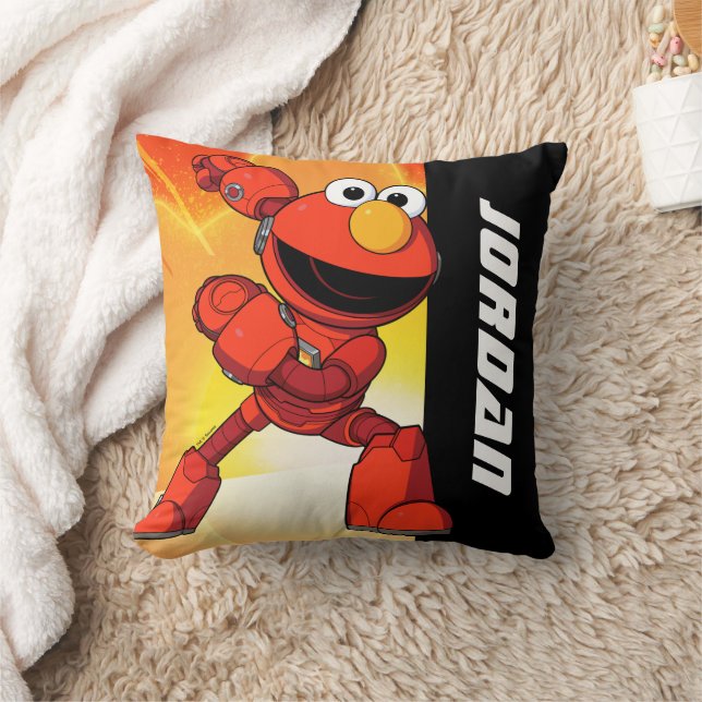 Sesame Street | Mecha Builders Elmo | Lägg till Na Kudde (Filt)