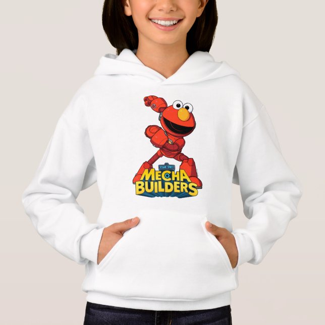 Sesame Street | Mecha Builders Elmo T Shirt (Framsida)
