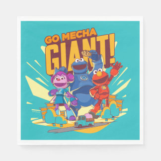 Sesame Street | Mecha Builders Go Mecha Giant! Pappersservett