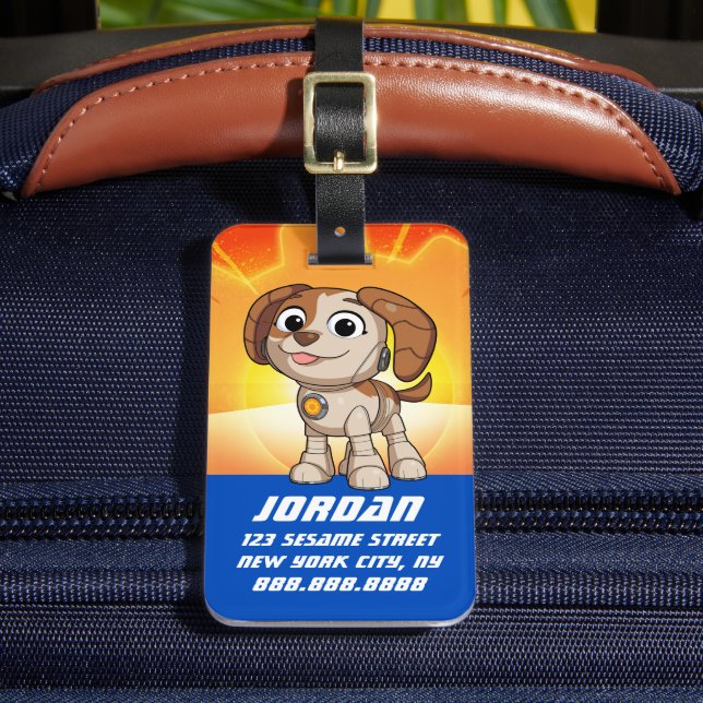 Sesame Street | Mecha Builders Tango | Lägg till N Bagagebricka (Framsida Insitu 2)