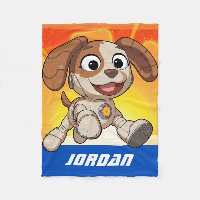 Sesame Street | Mecha Builders Tango | Lägg till N Fleecefilt (Framsidan)