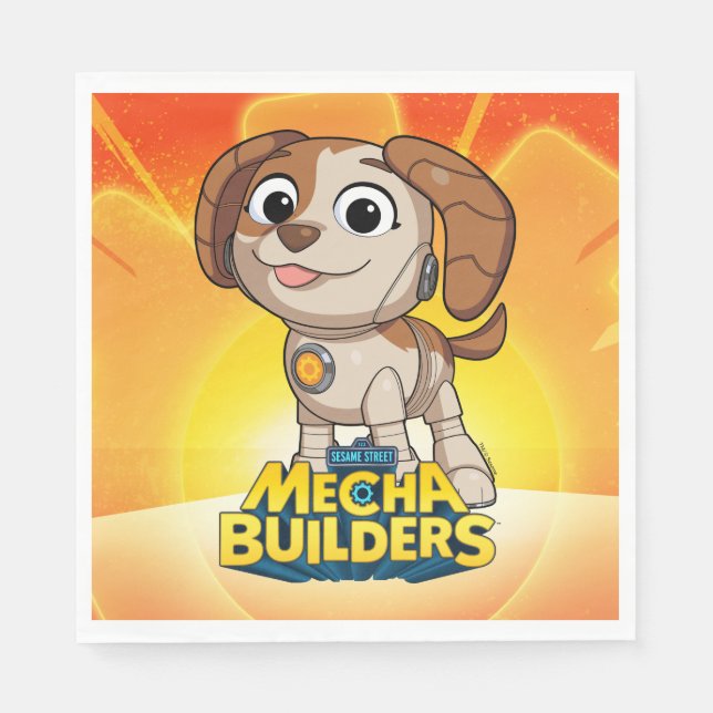 Sesame Street | Mecha Builders Tango Pappersservett (Framsidan)