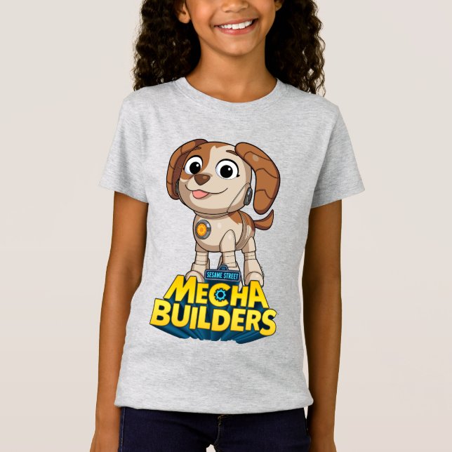 Sesame Street | Mecha Builders Tango T Shirt (Framsida)
