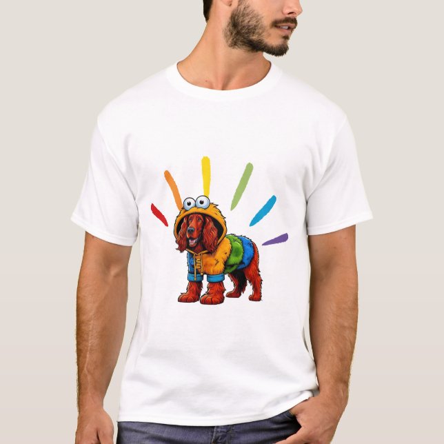 Sesame Street med en irländsk tvist! T Shirt (Framsida)