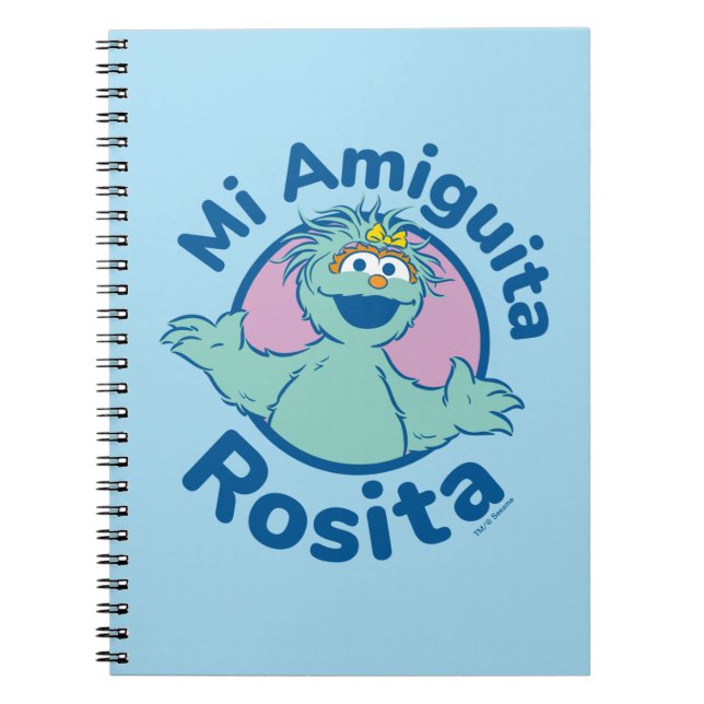 Sesame Street | Mi Amiguita Rosita Anteckningsbok (Framsidan)