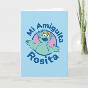 Sesame Street   Mi Amiguita Rosita Kort