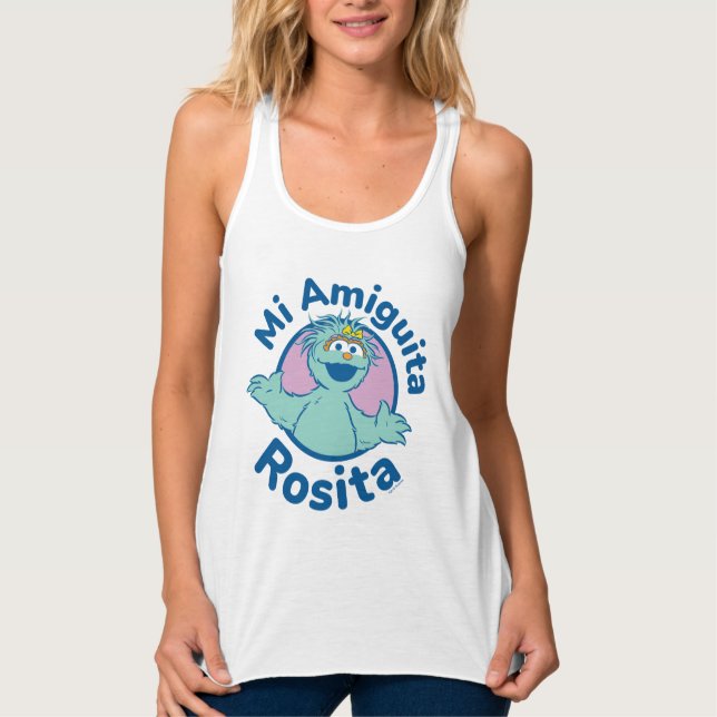 Sesame Street | Mi Amiguita Rosita Linne Med Racerback (Framsida)