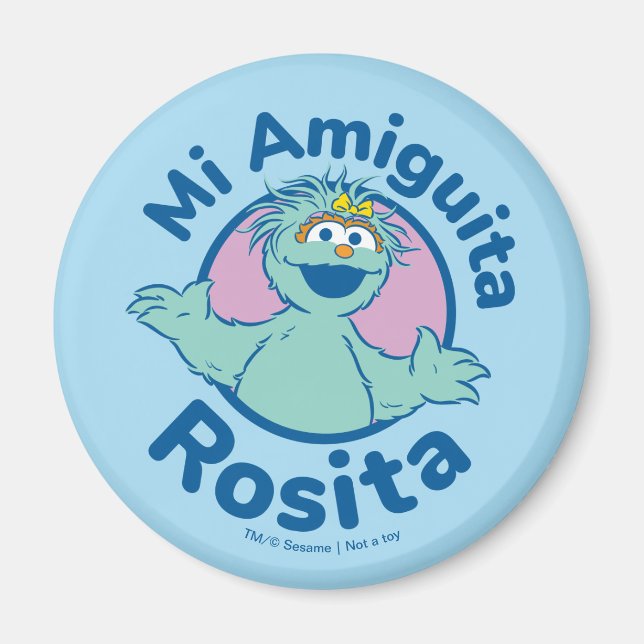 Sesame Street | Mi Amiguita Rosita Magnet (Framsidan)