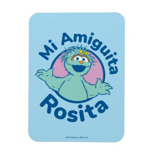 Sesame Street   Mi Amiguita Rosita Magnet