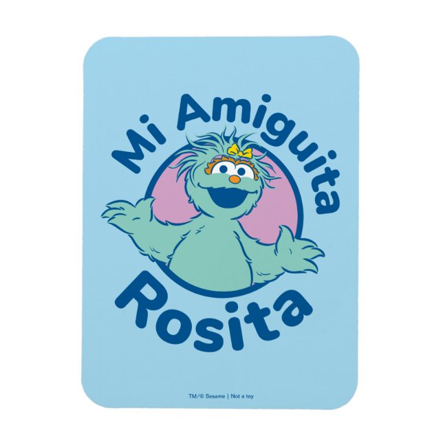 Sesame Street | Mi Amiguita Rosita Magnet (Vertikal)