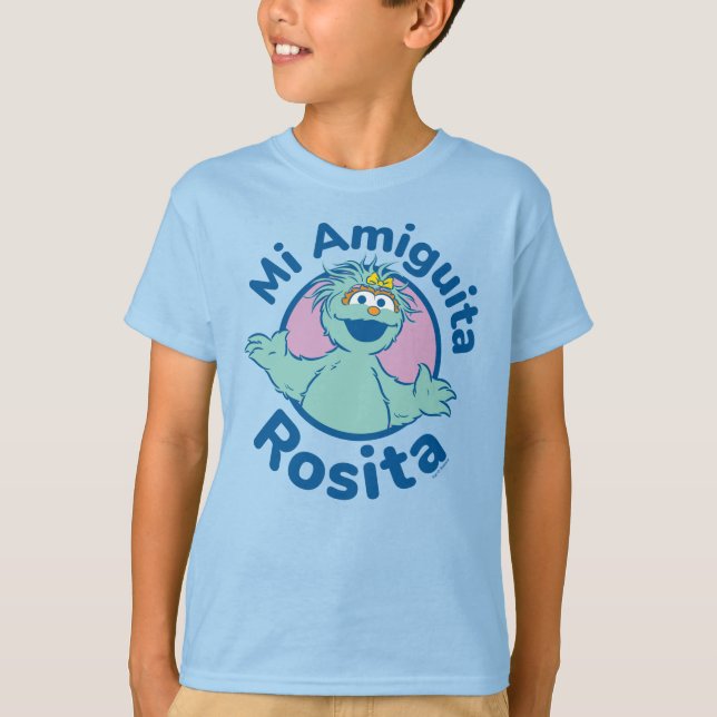 Sesame Street | Mi Amiguita Rosita T Shirt (Framsida)
