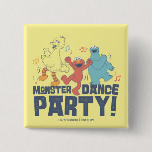 Sesame Street Monster Dance Party Knapp