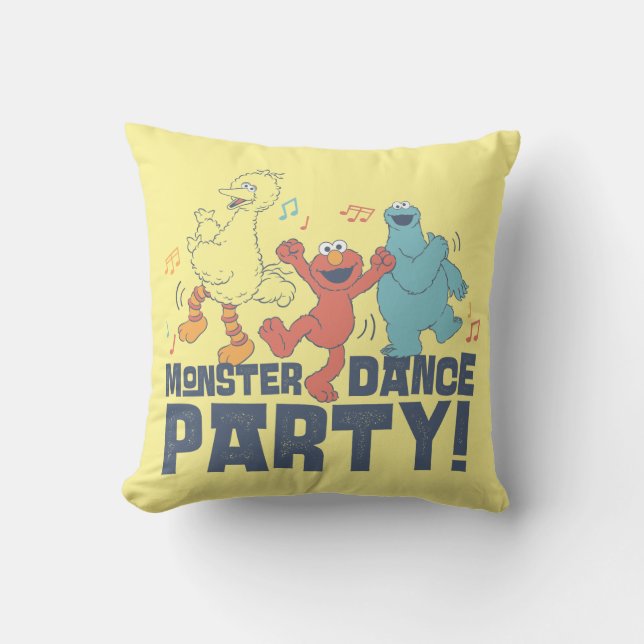 Sesame Street | Monster Dance Party Kudde (Framsida)