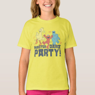 Sesame Street   Monster Dance Party T Shirt