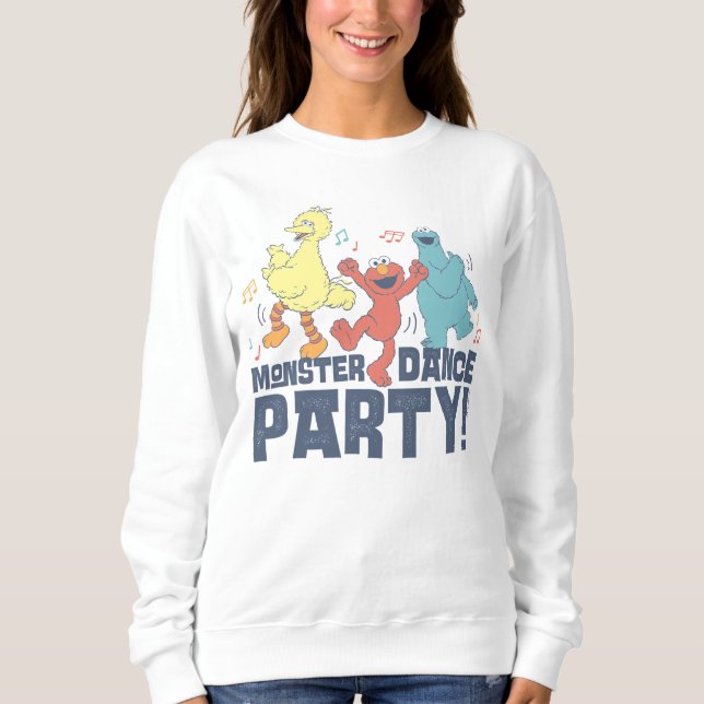 Sesame Street | Monster Dance Party T Shirt (Framsida)