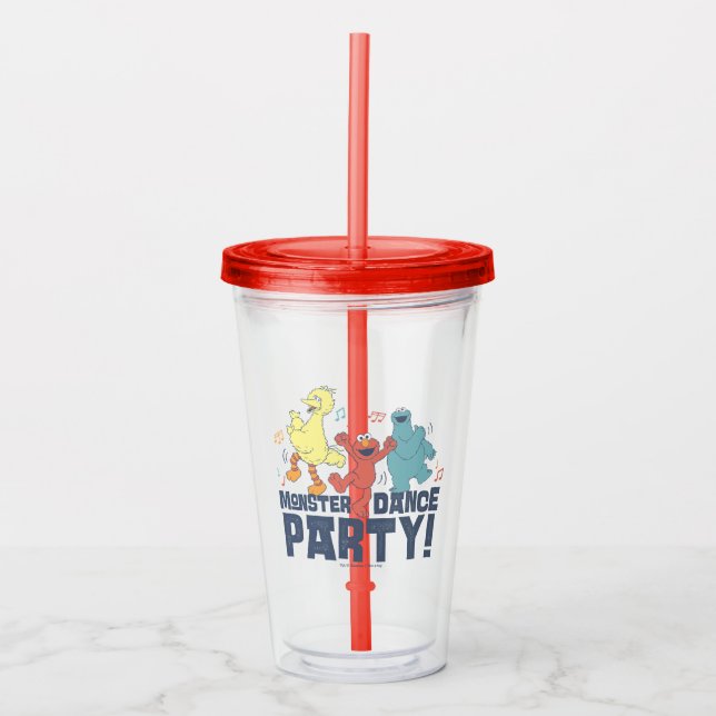 Sesame Street | Monster Dance Party Take Away Mugg (Framsida)