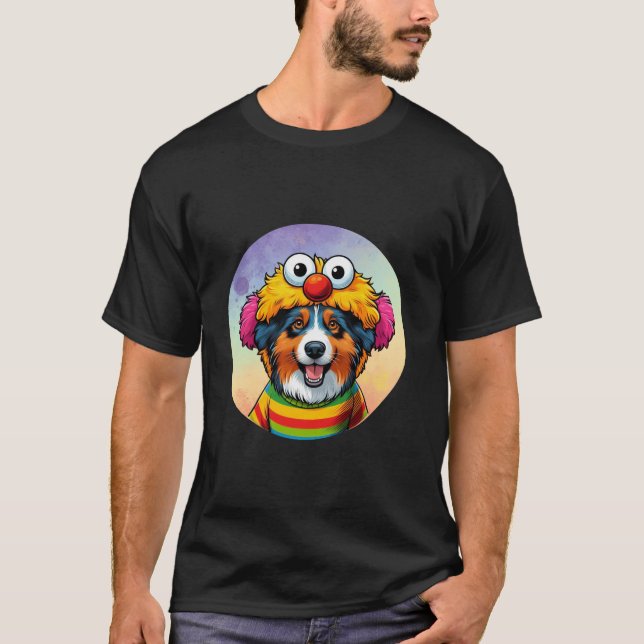 Sesame Street monster med Aussie charm! T Shirt (Framsida)