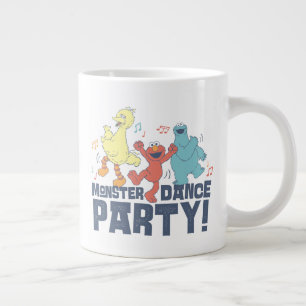 Sesame Street Monsterdansfest Jumbo Mugg