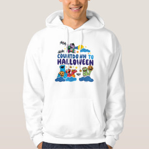 Sesame Street Nedräkning till Halloween Hoodie
