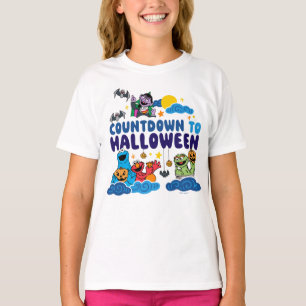 Sesame Street Nedräkning till Halloween T Shirt