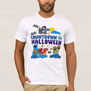 Sesame Street   Nedräkning till Halloween T Shirt