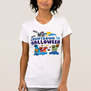 Sesame Street   Nedräkning till Halloween T Shirt