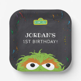 Sesame Street | Oscar Birthday Chalkboard