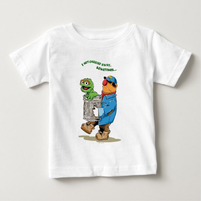 Sesame Street | Oscar & Bruno sophämtaren T Shirt (Framsida)