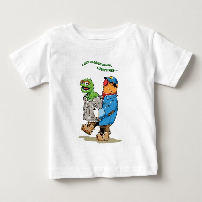 Sesame Street | Oscar & Bruno sophuggletomten T Shirt (Framsida)