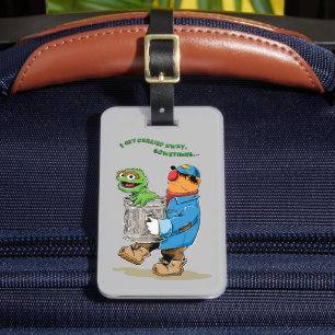Sesame Street Oscar & Bruno Sopor Man Bagagebricka