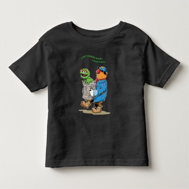Sesame Street | Oscar & Bruno Sopor Man T Shirt (Framsida)