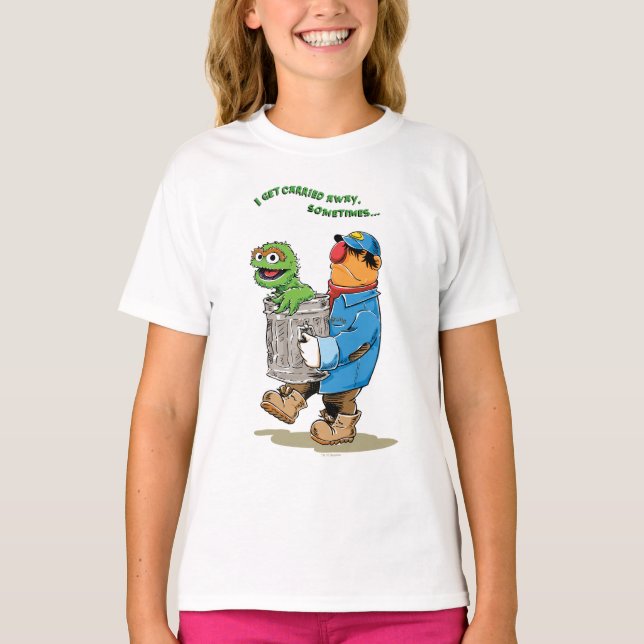 Sesame Street | Oscar & Bruno Sopor Man T Shirt (Framsida)