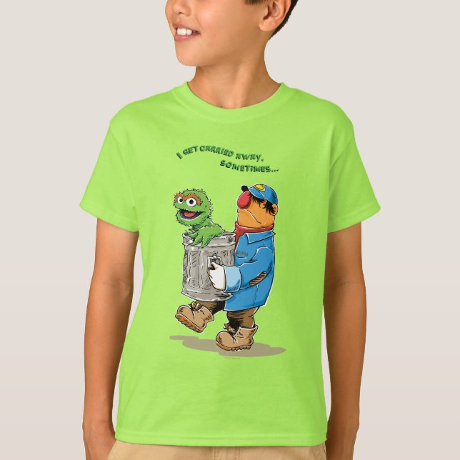 Sesame Street | Oscar & Bruno Sopor Man T Shirt (Framsida)