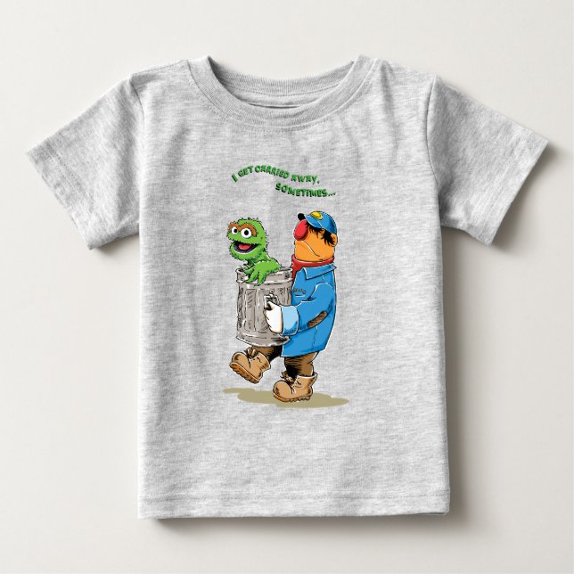 Sesame Street | Oscar & Bruno Sopor Man T Shirt (Framsida)
