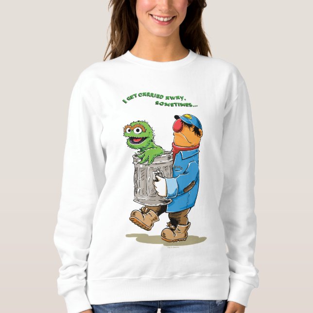 Sesame Street | Oscar & Bruno Sopor Man T Shirt (Framsida)