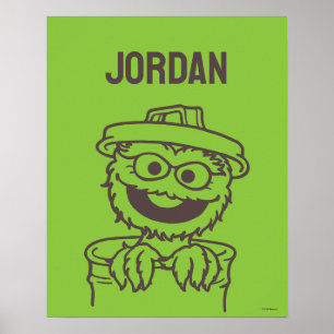 Sesame Street Oscar den Grinige Lägg till ditt Poster