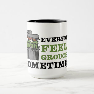 Sesame Street Oscar Grouch Feels Grouchy Mugg