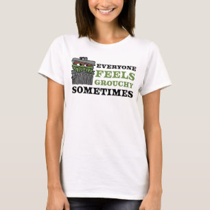Sesame Street   Oscar Grouch Feels Grouchy T Shirt